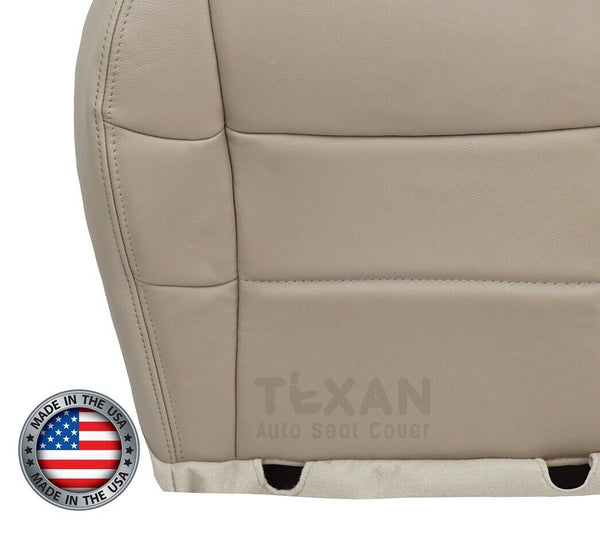 1998, 1999 Lincoln Navigator 2WD, 4X4 Driver Side Bottom Leather Seat Cover Tan