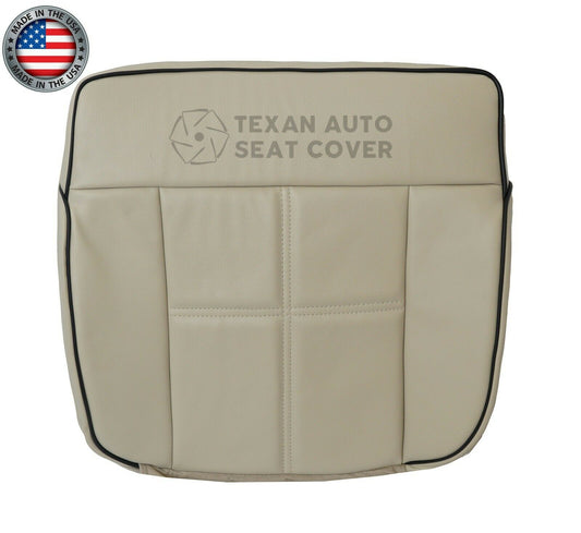 2006, 2007, 2008 Lincoln Mark LT 2WD Passenger Bottom Leather Replacement Seat Cover Tan