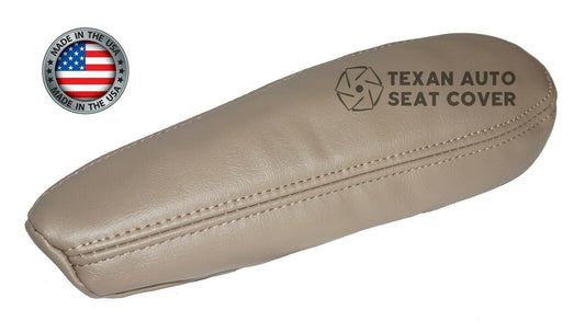 1995, 1996, 1997, 1998, 1999,GMC Sierra 1500 2500 3500 SLT.SLE. Z71. Passenger Side Armrest Synthetic Leather Replacement Seat Cover Tan