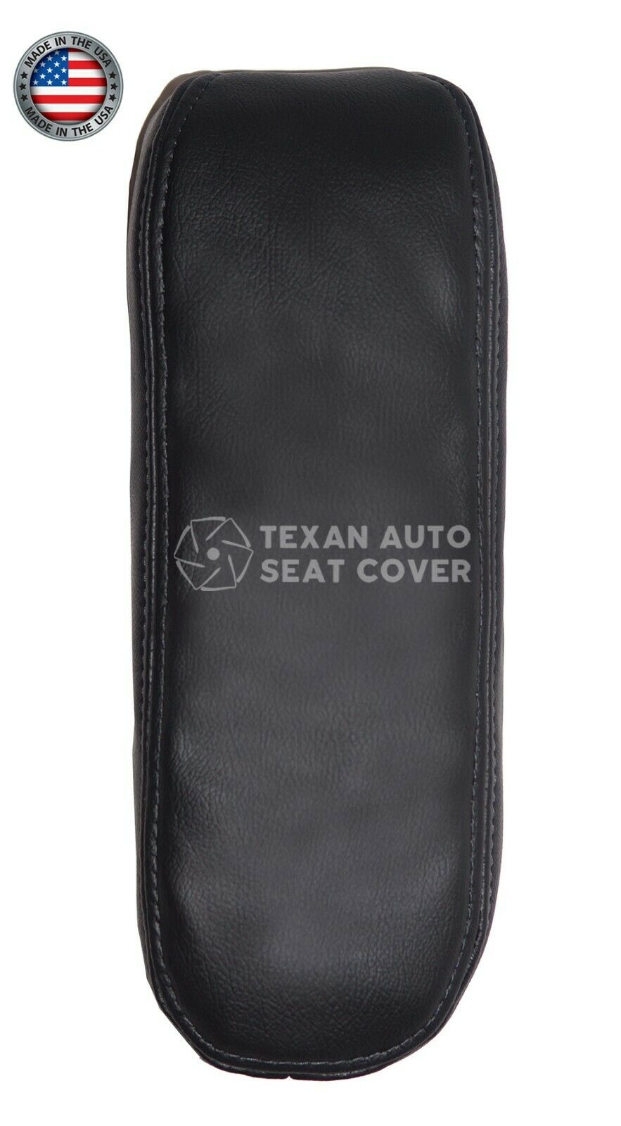 2003,  2004,  2005,  2006,  2007 Ford F250 F350 F450 F550 Lariat XLT Lariat Driver Armrest Synthetic Leather Replacement Cover Black