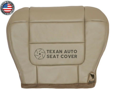 2001, 2002 Ford F150 Lariat Driver Bottom Leather Seat Cover Tan