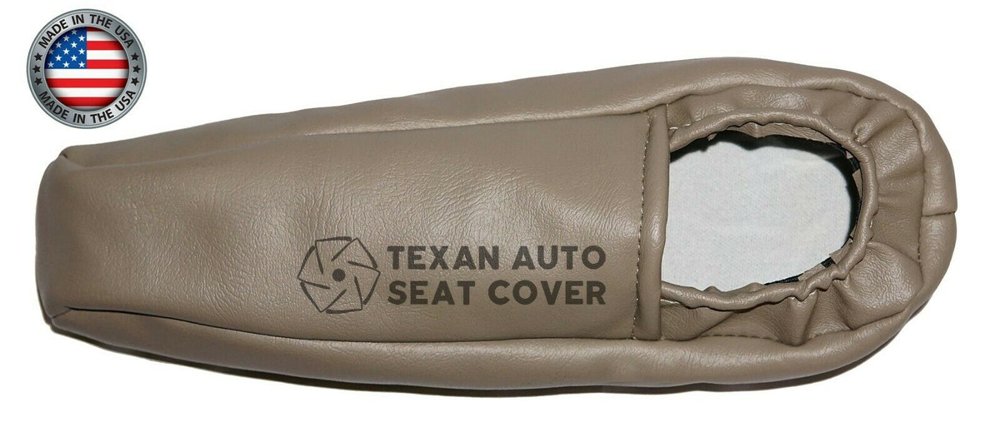 1995, 1996, 1997, 1998, 1999,GMC Sierra 1500 2500 3500 SLT.SLE. Z71. Driver Side Armrest Synthetic Leather Replacement Seat Cover Tan