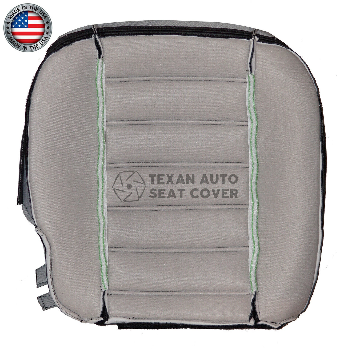2003, 2004, 2005, 2006, 2007, Hummer H2 SUV, SUT, Truck, Luxury, Adventure Passenger Side Bottom Leather Seat Cover Black
