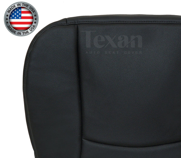 2002, 2003, 2004, 2005 Dodge Ram 1500, 2500, 3500 ST, Base, Work Truck Driver Side Bottom Synthetic Leather Seat Cover Dark Gray