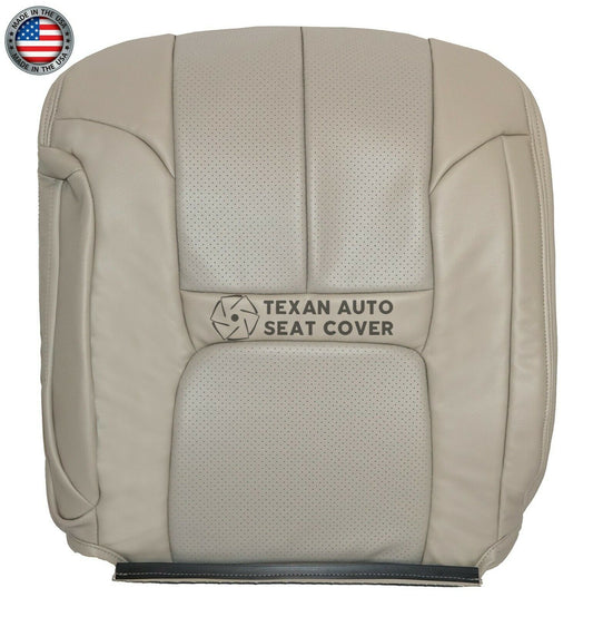 1999 2000 Cadillac Escalade Driver Lean Back Synthetic Leather Replacement Seat Cover Shale