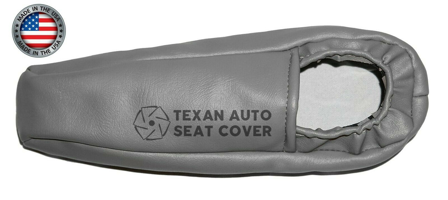 1995 to 2000 Chevy Silverado Driver Side Armrest Synthetic Leather Replacement Cover Gray