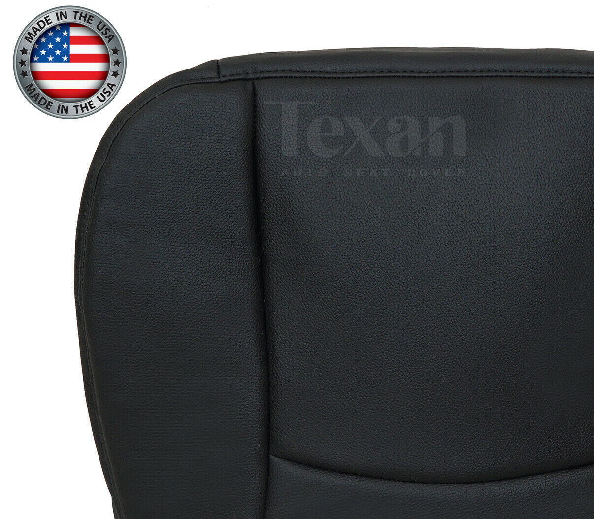 2002, 2003, 2004, 2005 Dodge Ram 1500, 2500, 3500 ST, Base, Work Truck Passenger Side Bottom Synthetic Leather Seat Cover Dark Gray
