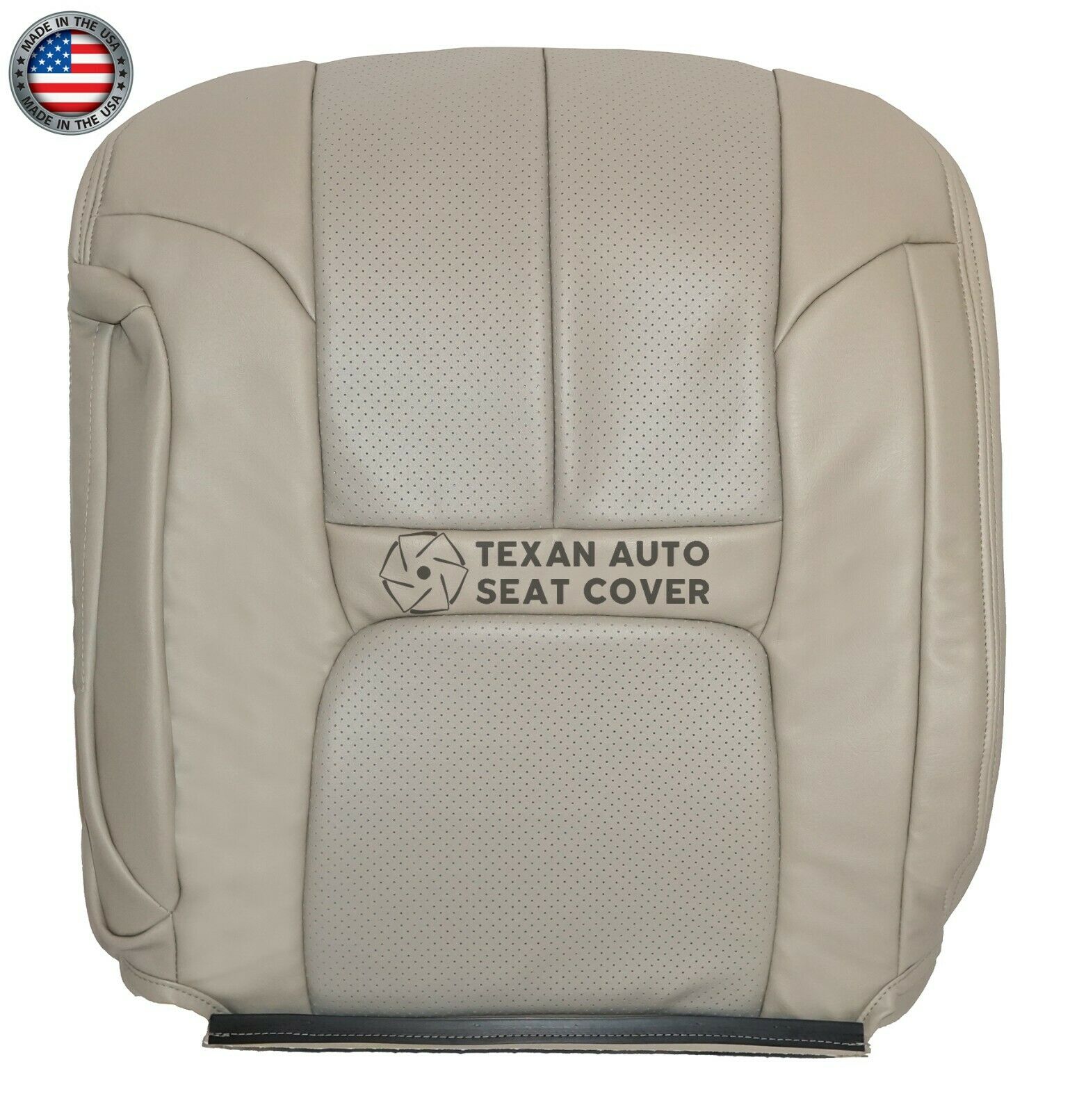 1999 2000 Cadillac Escalade EXT ESV Passenger Lean Back Leather Seat Cover Shale