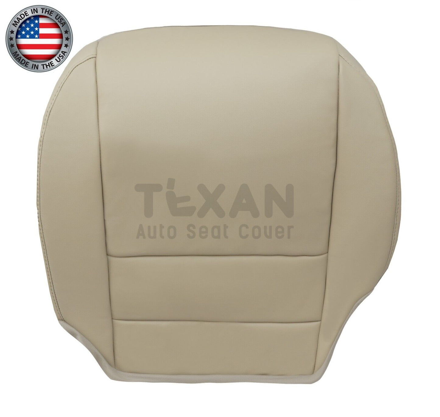For 2007 - 2013 Acura MDX Passenger Side Bottom Vinyl Seat Cover Tan