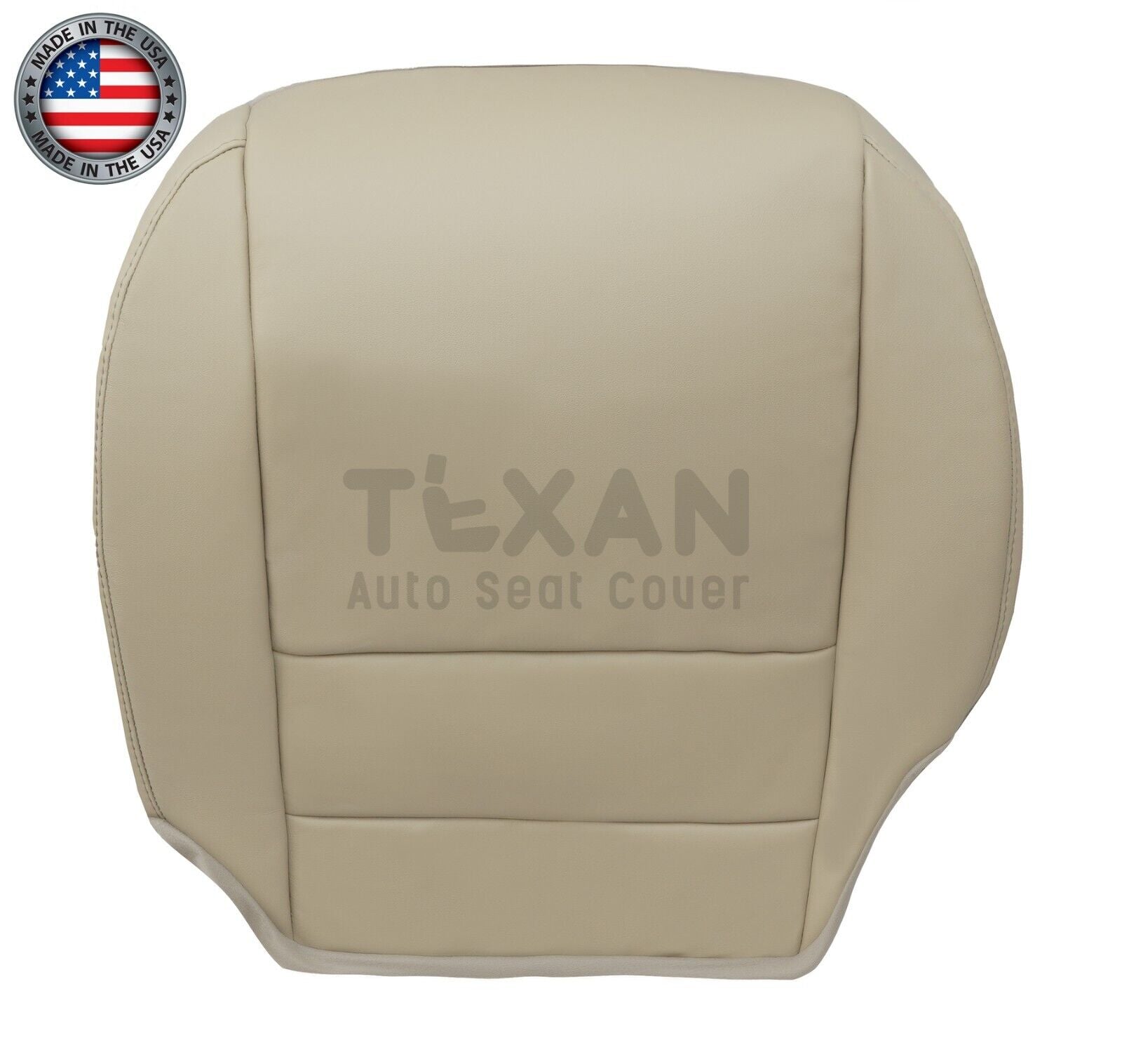 For 2007 - 2013 Acura MDX Passenger Side Bottom Vinyl Seat Cover Tan