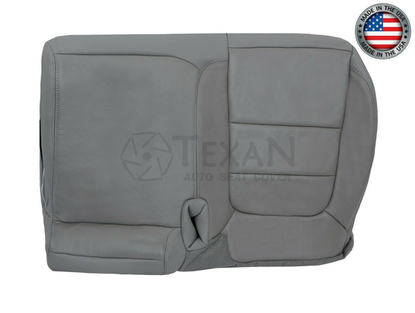 2002, 2003 Ford F150 Lariat Passenger Bench  Leather Seat Cover Gray