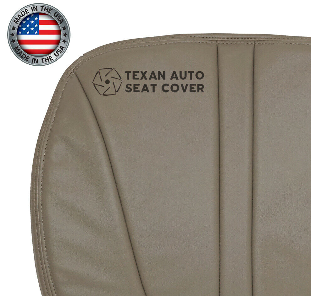 2000, 2001, 2002 Ford Expedition Eddie Bauer, XLT with Leather, 4x4, 2WD, 4.6L, 5.4L Passenger Bottom Leather Seat Cover Tan