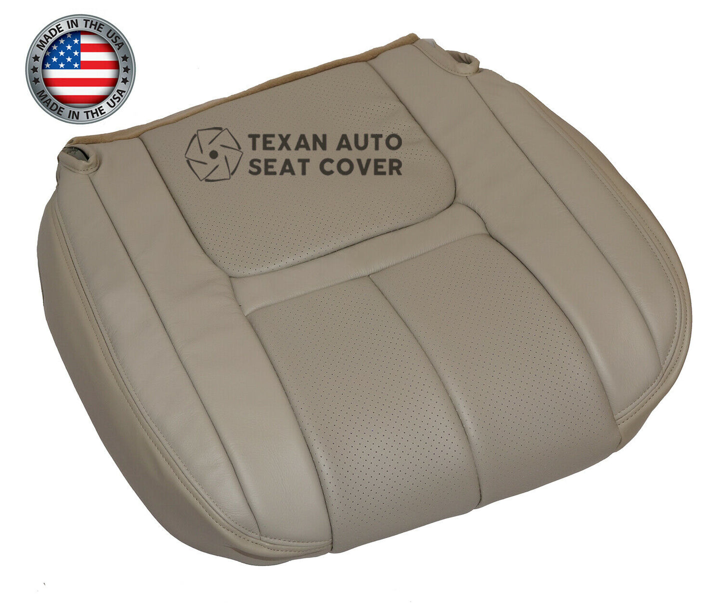 1999 2000 Cadillac Escalade Passenger Side Bottom Synthetic Leather Seat Cover shale