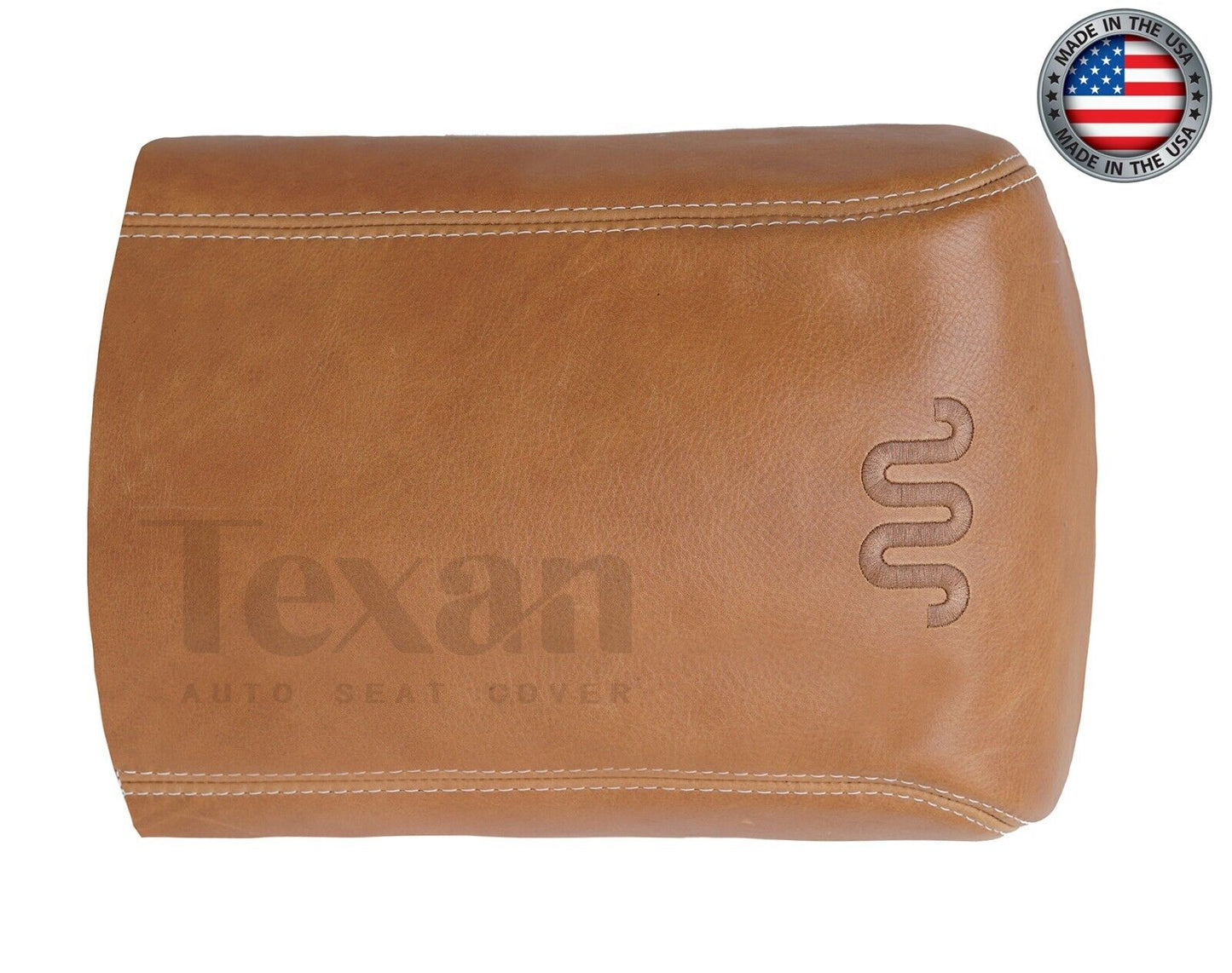 Fits 2005 to 2008 Ford F-150 King Ranch Genuine Leather Center Console Lid Cover