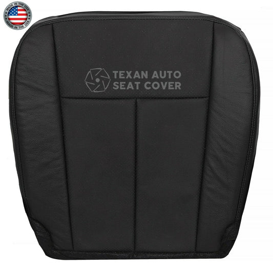 Fits 2007 to 2014 Ford Expedition Passenger Side Bottom Perforated Leather Replacement Seat Cover Black