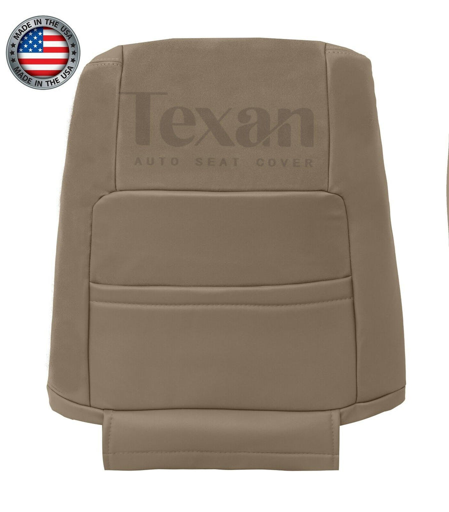 Tan Leather Replacement Seat Cover For 2000-2004 Toyota Tundra (Fits All Cabs & Trims)