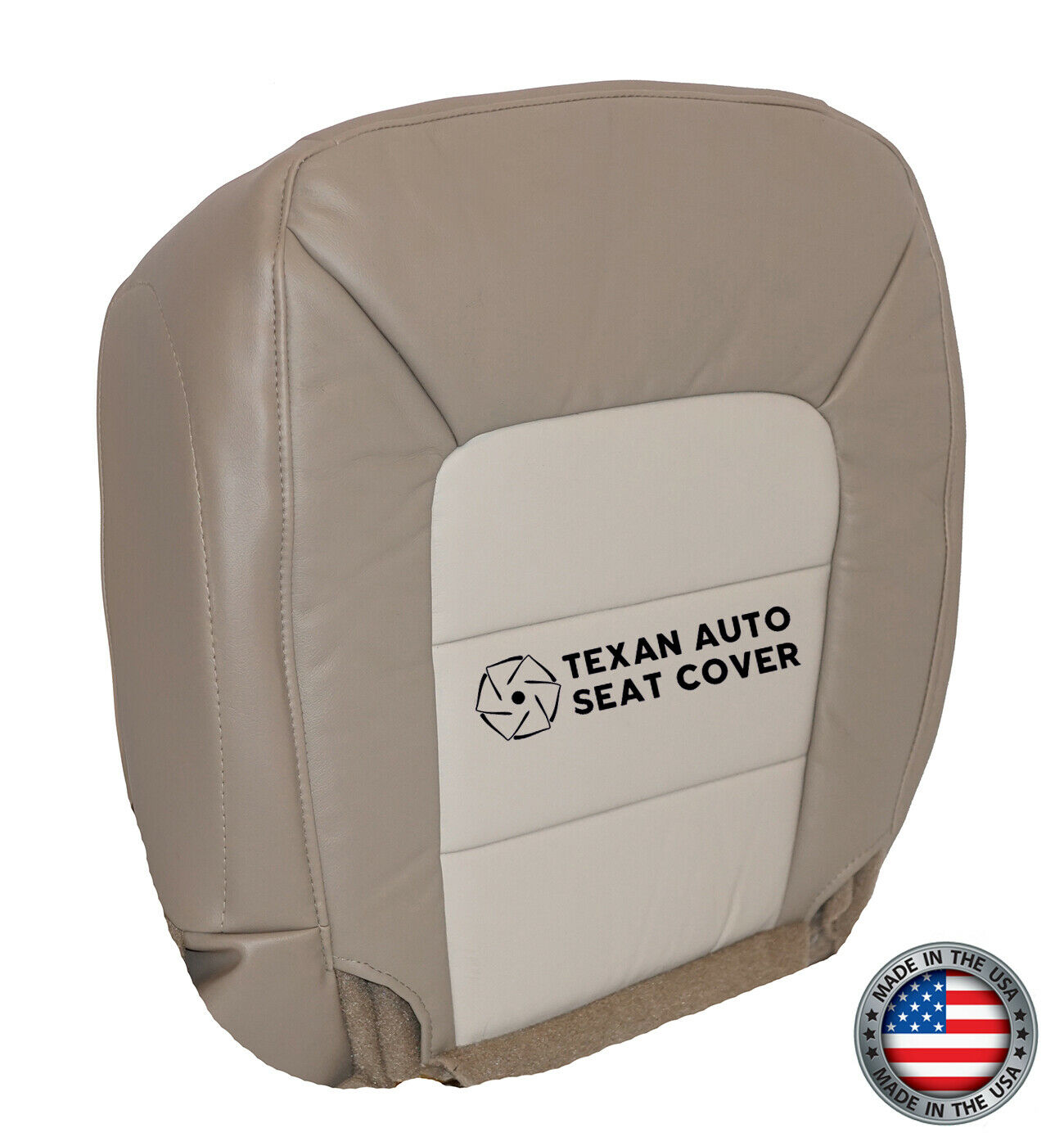 2003, 2004, 2005, 2006 Ford Expedition Eddie Bauer, 4X4, 2WD, 4.6L, 5.4L Driver Bottom Vinyl Seat Cover Tan