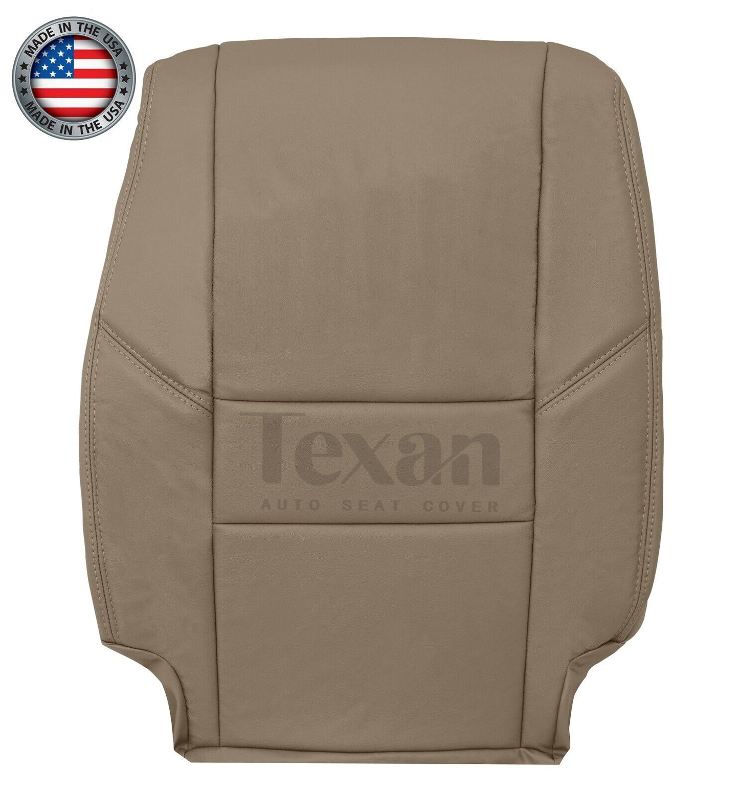2001, 2002, 2003, 2004 Toyota Sequoia Passenger Lean Back Leather Seat Cover Tan
