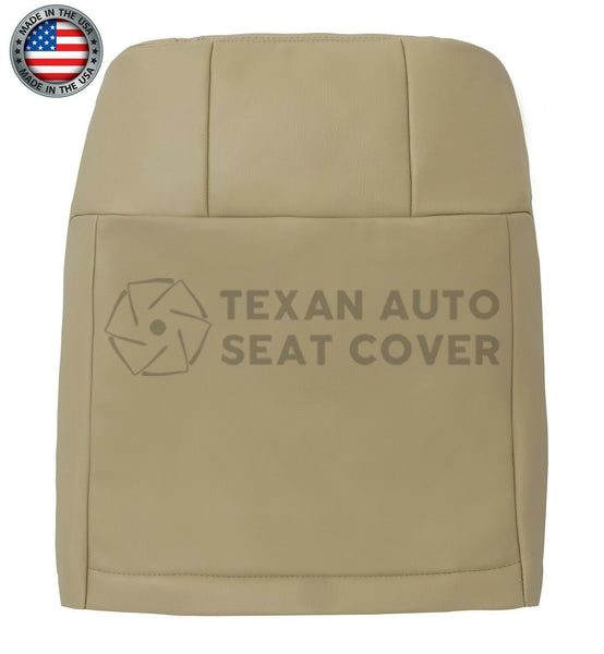 2005, 2006, 2007, 2008, 2009 Ford Mustang V6 Passenger Side Lean Back Leather Replacement Seat Cover Tan