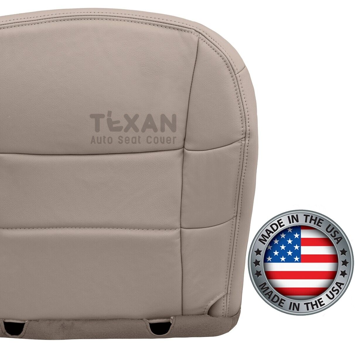 For 2000, 2001, 2002 Lincoln Navigator Driver Bottom Synthetic Leather Seat Cover Tan