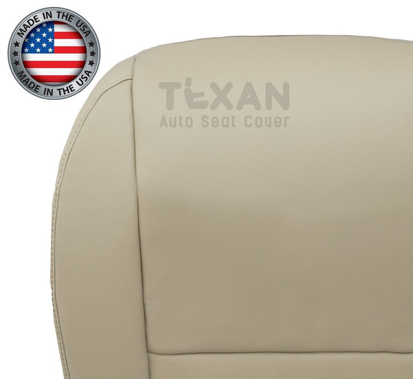 For 2007 - 2013 Acura MDX Driver Side Bottom Leather Replacement Seat Cover Tan