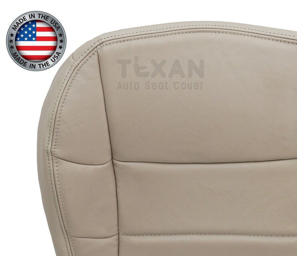 1998, 1999 Lincoln Navigator Driver Side Bottom Synthetic Leather Seat Cover Tan