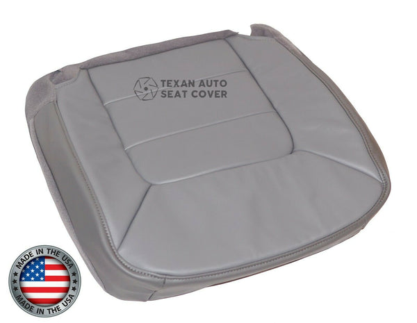 2003, 2004, 2005, 2006 Ford Expedition XLT XLS Sport 2WD 5.4L Passenger Bottom Leather Seat Cover Gray