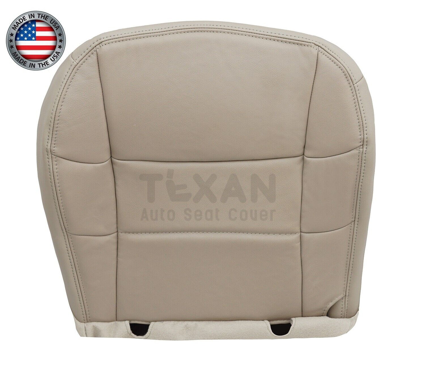 1998, 1999 Lincoln Navigator Passenger Bottom Synthetic Leather Seat Cover Tan
