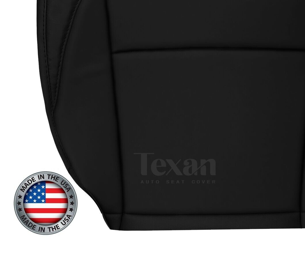 For 2007 to 2012 Lexus ES350 Passenger Side Bottom Leather Replacement Seat Cover Black