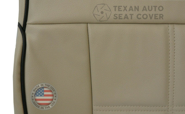 2006, 2007, 2008 Lincoln Mark LT 2WD Passenger Bottom Leather Replacement Seat Cover Tan