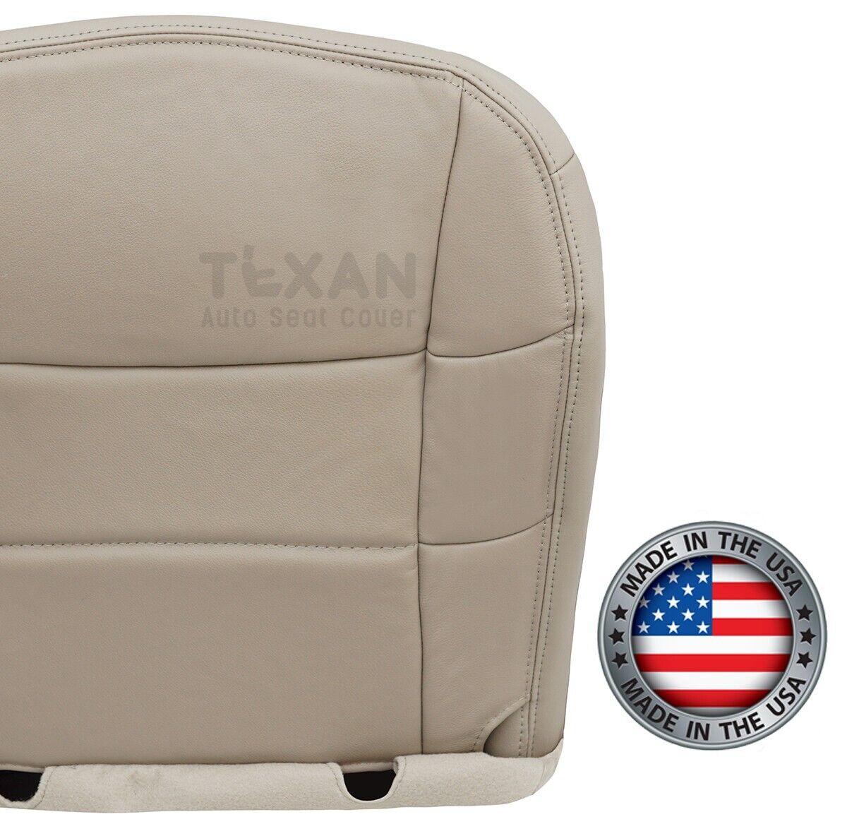1998, 1999 Lincoln Navigator Passenger Bottom Synthetic Leather Seat Cover Tan