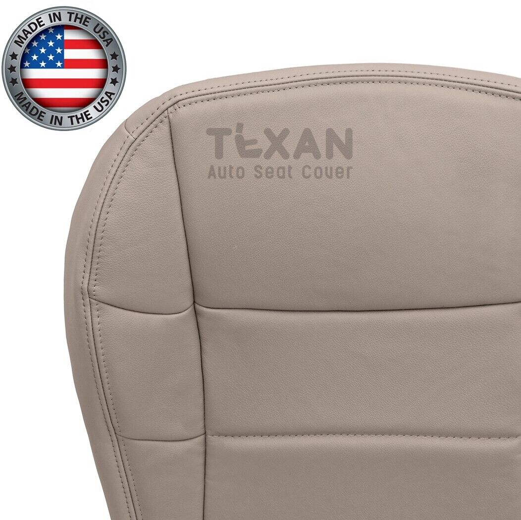 For 2000, 2001, 2002 Lincoln Navigator Passenger Bottom Leatherette Seat Cover Tan