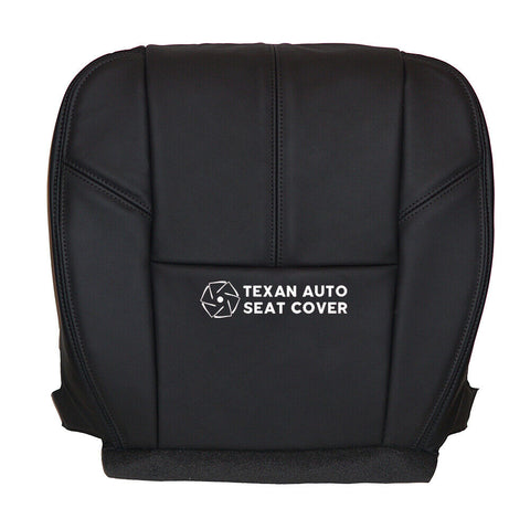2007, 2008, 2009, 2010, 2011, 2012, 2013, 2014 Chevy Tahoe LT, LS, LTZ, Z71 Driver Bottom Leather Seat Cover Black