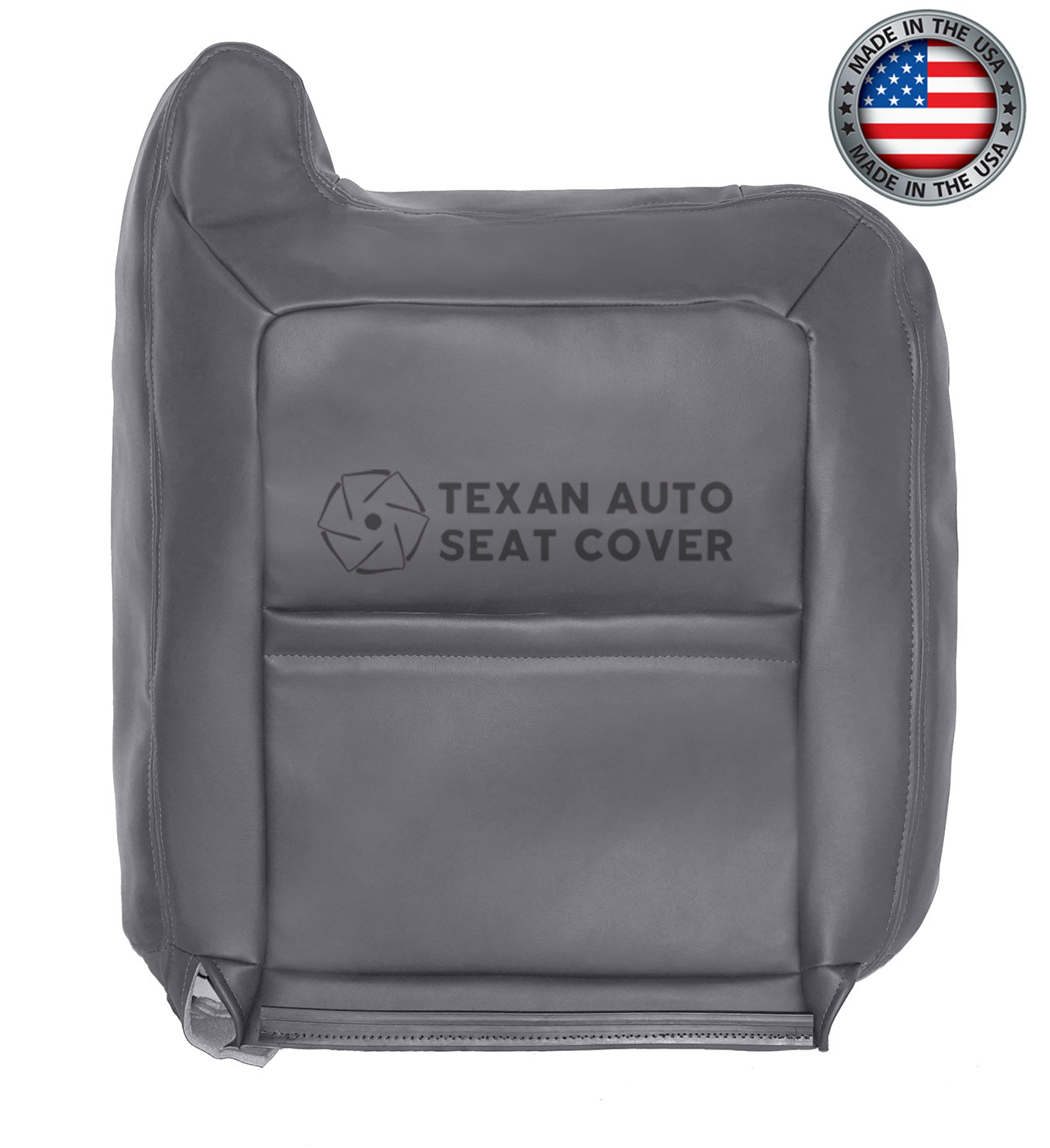 2003, 2004, 2005, 2006 Chevy Tahoe/Suburban 1500 2500 LT, LS, Z71, 2WD, 4X4 Passenger Side Lean Back Synthetic Leather Replacement Cover Gray