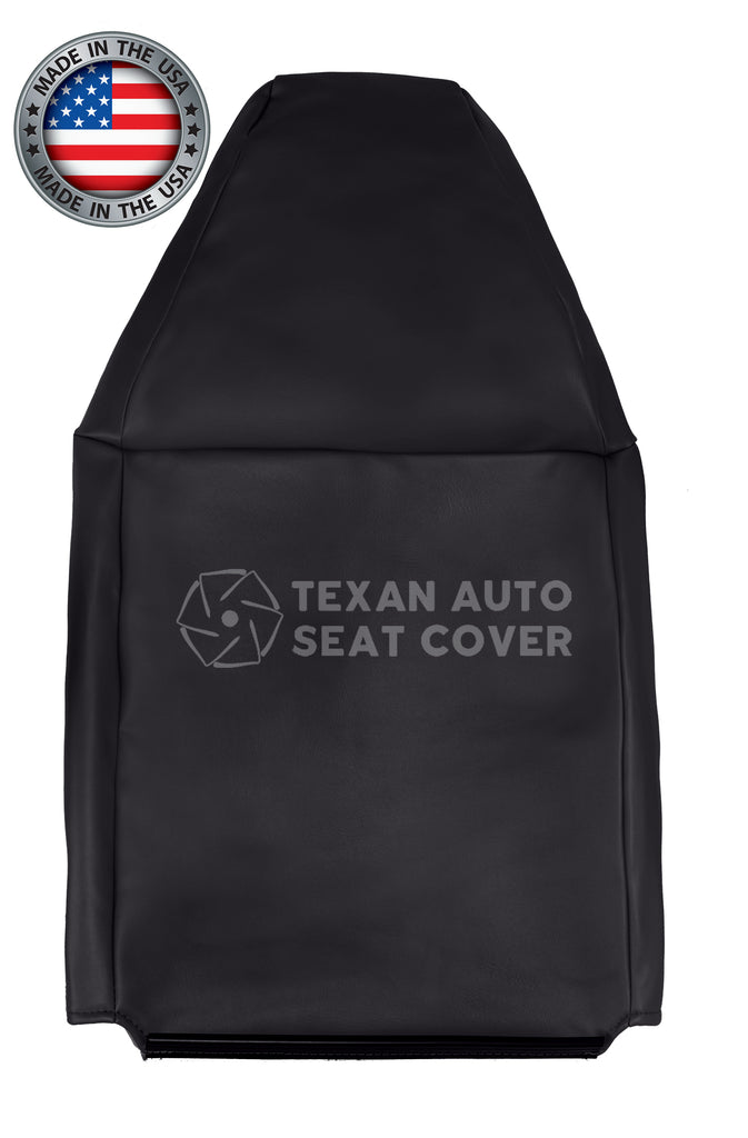 OEM-Quality Gray Vinyl Driver Seat Cover For 1997–2016 Chevy Express Vans – Bucket Without Headrest, Direct Fit