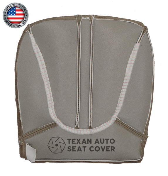 2000 to 2003 Ford Expedition Eddie Bauer, XLT, 4x4, 2WD, 4.6L, 5.4L Driver Bottom Vinyl Seat Cover Tan