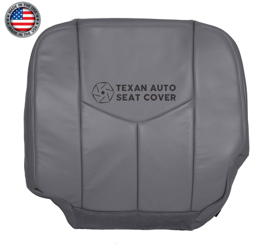 2003, 2004, 2005, 2006 Chevy Tahoe Suburban 1500 2500 LT, LS, Z71, 2WD, 4X4 Passenger Side Bottom Leather Replacement Cover Gray