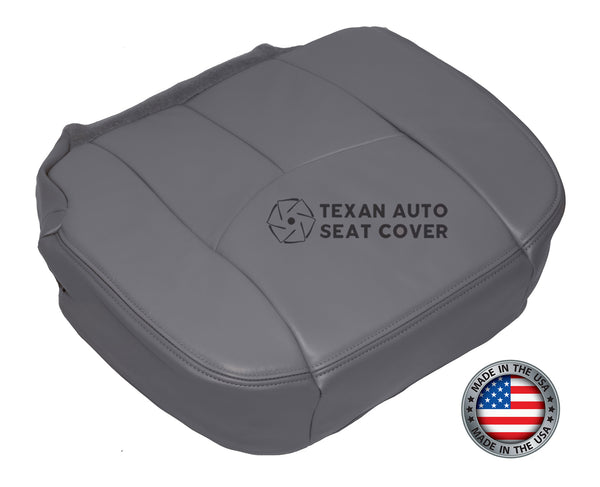 2003, 2004, 2005, 2006 Chevy Tahoe Suburban 1500 2500 LT, LS, Z71, 2WD, 4X4 Passenger Side Bottom Synthetic Leather Replacement Cover Gray
