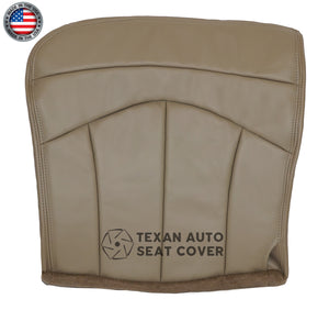 1999 Ford F-150 Lariat Passenger Side Bottom Synthetic Leather replacement Seat Cover Tan