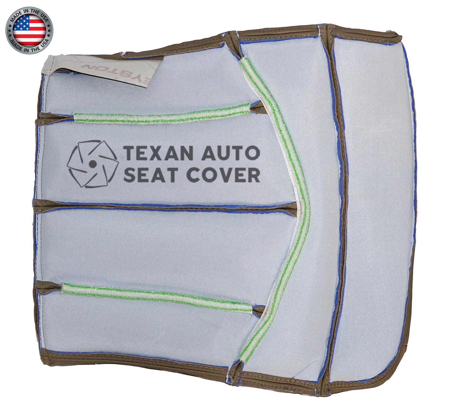 1999 Ford F150 Lariat Single-Cab, Super-Cab, Extended-Cab Passenger Bottom Synthetic Leather Seat Cover Tan