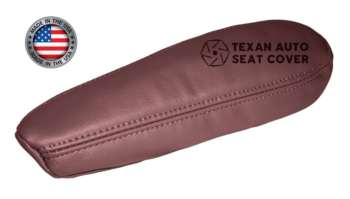 1995, 1996, 1997, 1998,1999 GMC Yukon 1500 2500  SLT SLE Passenger Side Armrest Synthetic Leather Replacement Seat Cover Red