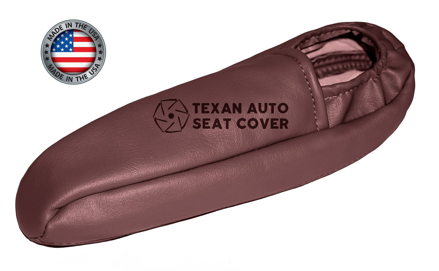 1995, 1996, 1997, 1998, 1999,GMC Sierra 1500 2500 3500 SLT.SLE. Z71. Driver Side Armrest Synthetic Leather Replacement Seat Cover Red