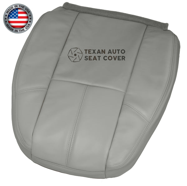 2007, 2008, 2009, 2010, 2011, 2012, 2013, 2014 Chevy Suburban 1500, 2500 Passenger Side Lean Back Synthetic Leather Seat Cover Gray