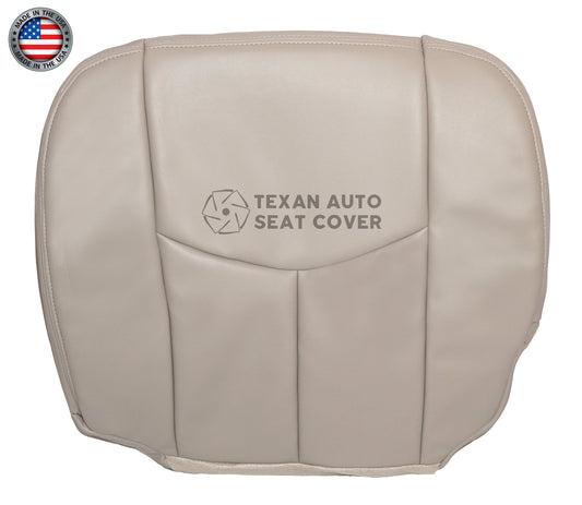 2003, 2004, 2005, 2006 Chevy Tahoe Suburban 1500 2500 LT, LS, Z71, 2WD, 4X4 Driver Side Bottom Synthetic Leather Replacement Cover Shale Tan