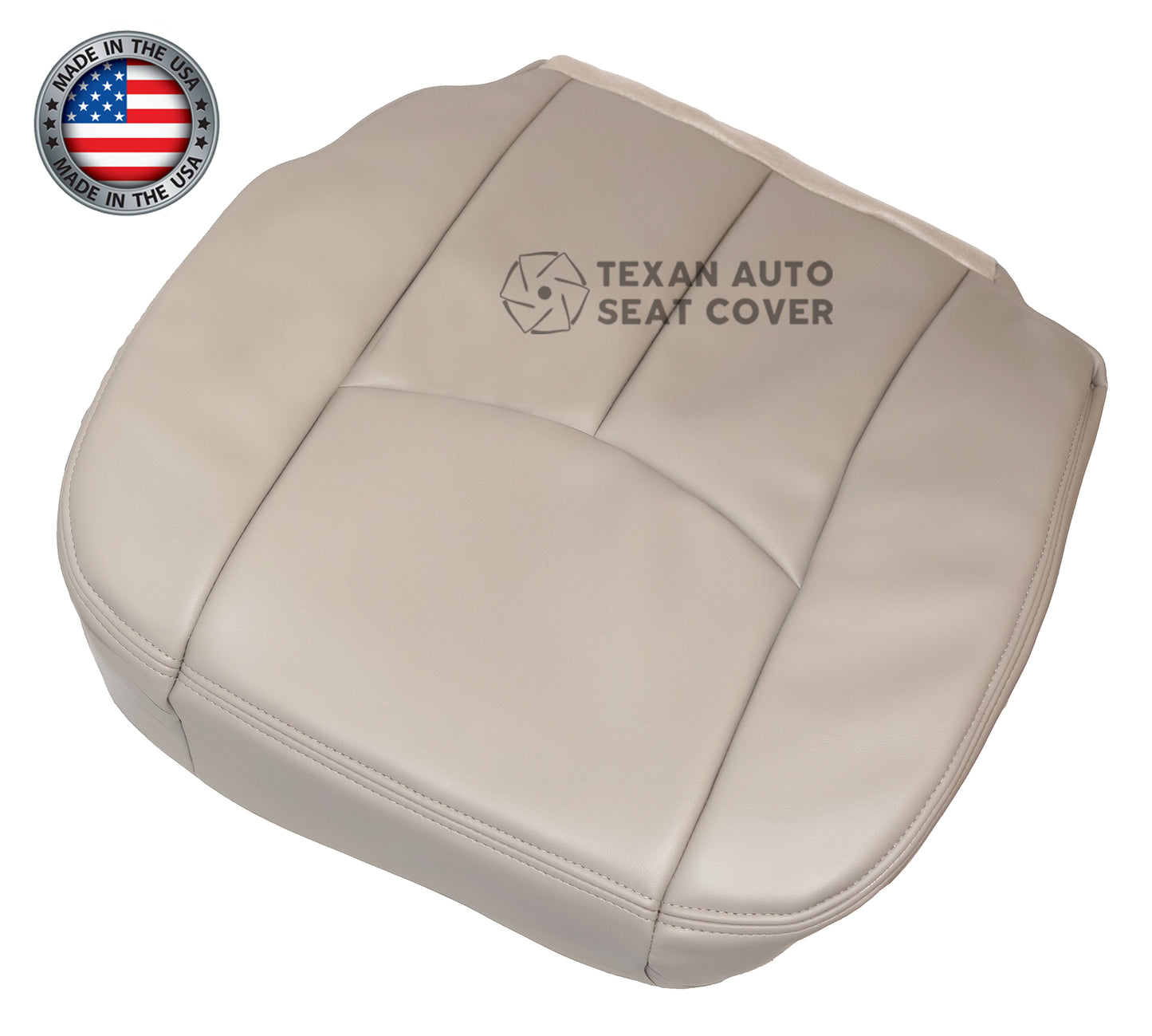 2003, 2004, 2005, 2006 Chevy Tahoe Suburban 1500 2500 LT, LS, Z71, 2WD, 4X4 Passenger Side Bottom Synthetic Leather Replacement Cover Shale Tan