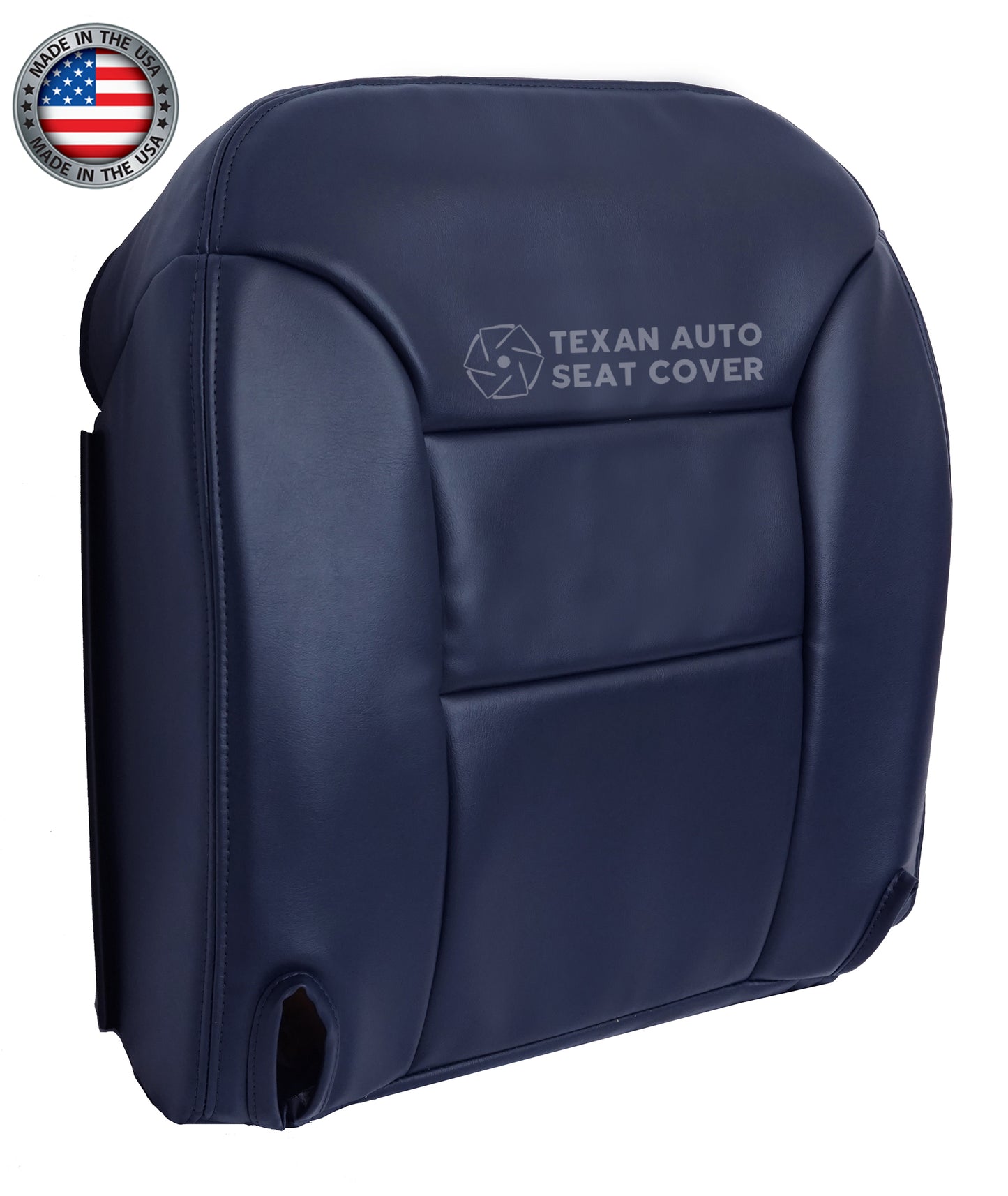 1995, 1996, 1997, 1998, 1999 Chevy Tahoe Suburban 1500 2500 LT LS 2WD, 4X4 Passenger Side Bottom Synthetic Leather Replacement Cover Blue