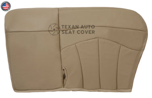 2000, 2001 Ford F150 Lariat Passenger Bench Leather Seat Cover Tan
