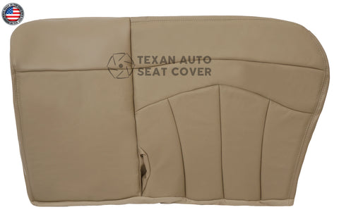 2000, 2001 Ford F150 Passenger Bench Synthetic Leather Seat Cover Tan