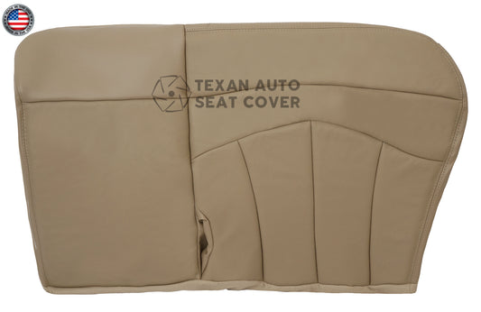 1999 Ford F150 Lariat Passenger Bench Leather Seat Cover Tan 60/40