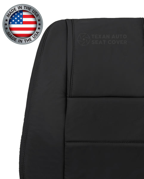 2005, 2006, 2007, 2008, 2009 Ford Mustang V6 Passenger Side Lean back Leather Replacement Seat Cover Black